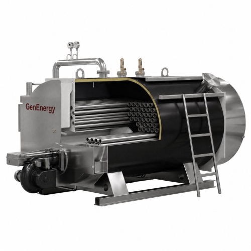 Паровой котёл мазутный GenEnergy SM-1500 Купить паровой котёл мазутный genenergy sm-1500