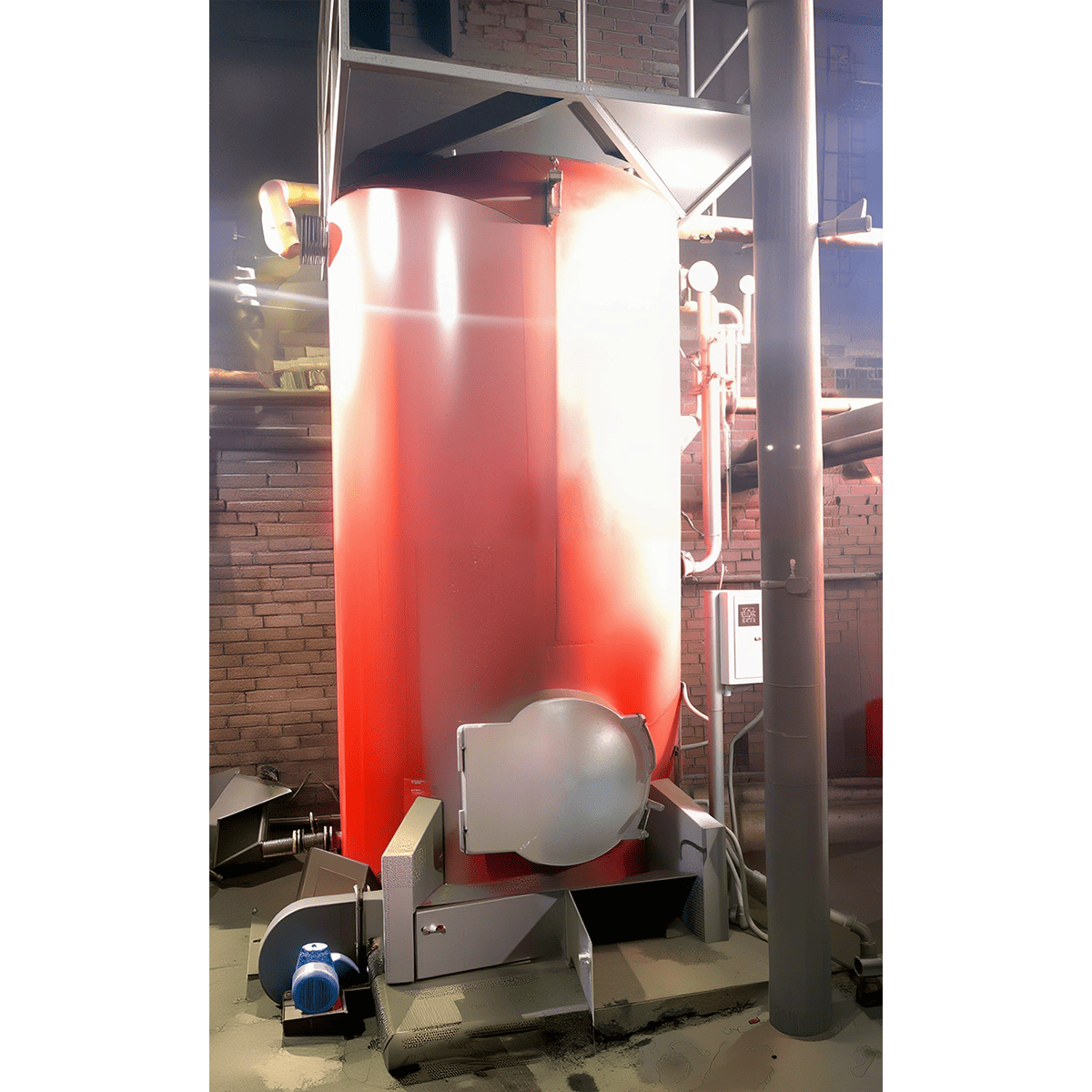 Парогенератор твердотопливный GenEnergy ST-300 Парогенератор твердотопливный GenEnergy ST-300