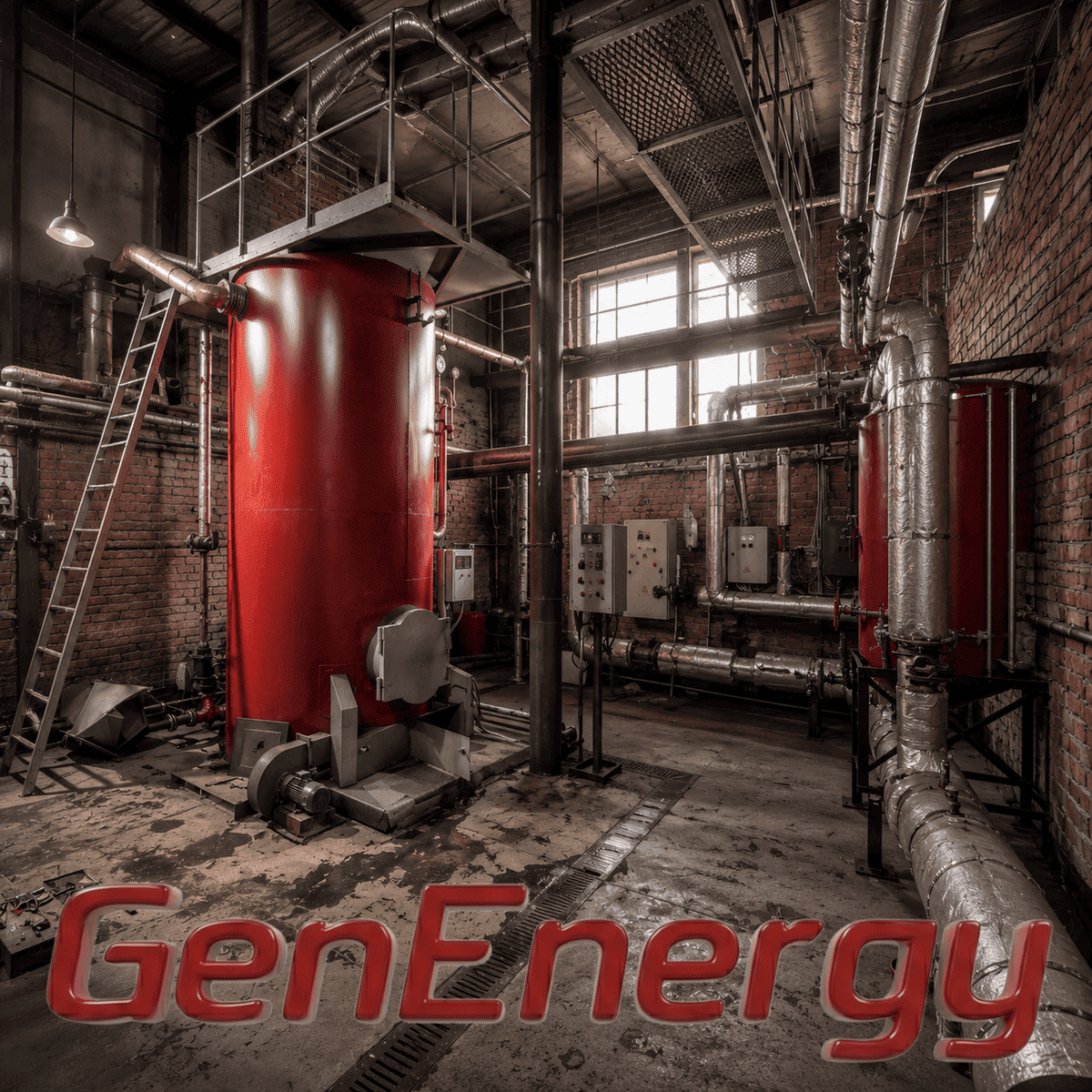 Парогенератор пелетный GenEnergy STP-400 Парогенератор пелетный GenEnergy STP-400