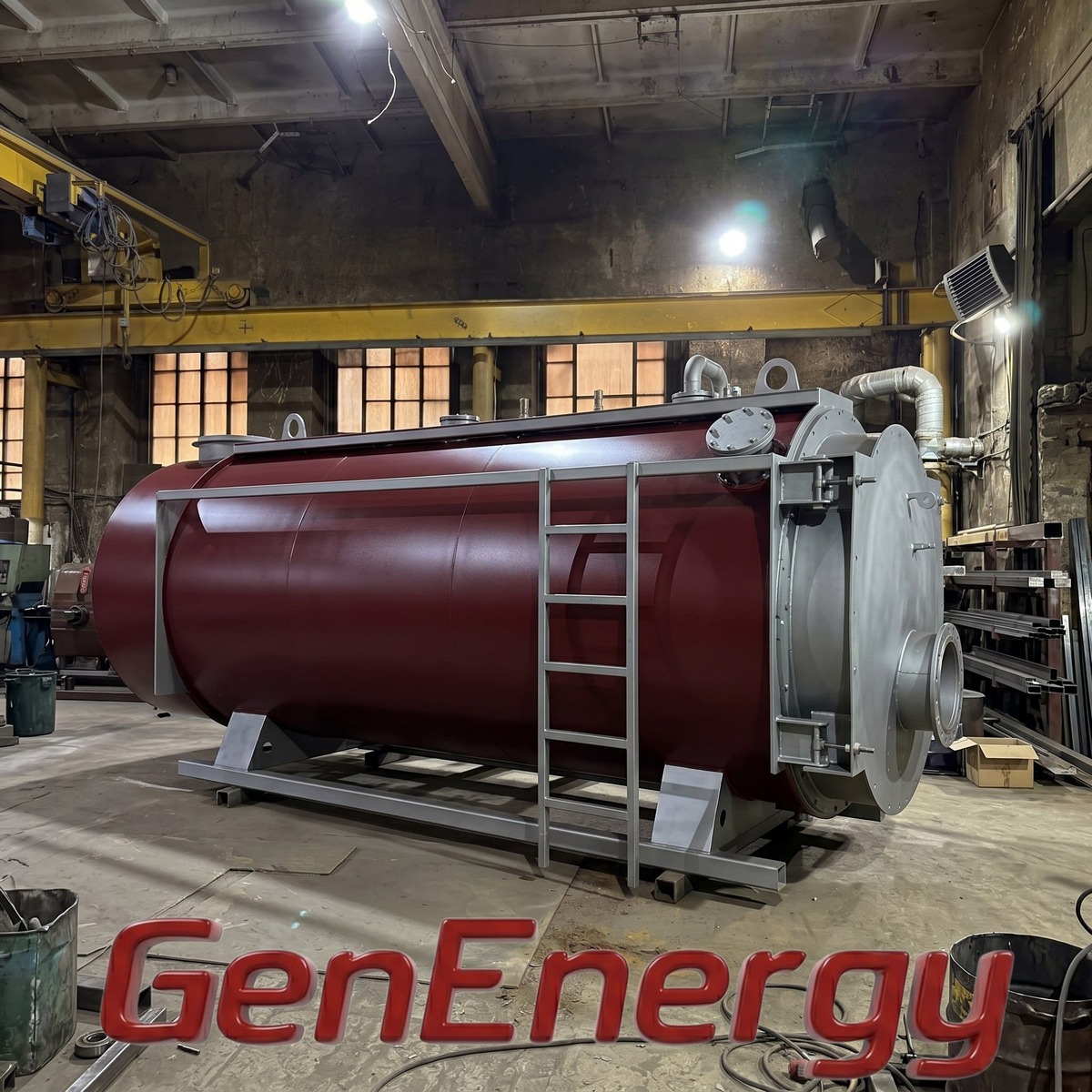 Паровой котёл дизельный GenEnergy SD-150 Паровой котёл дизельный GenEnergy SD-150