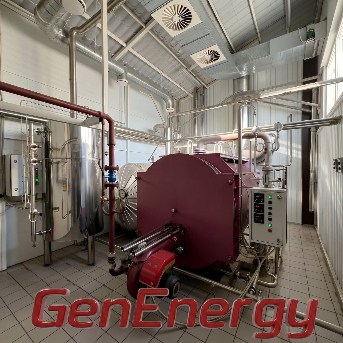 Паровой котёл дизельный GenEnergy SD-150 Паровой котёл дизельный GenEnergy SD-150