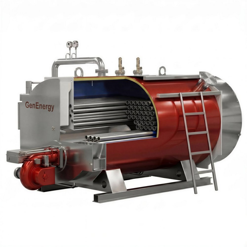 Паровой котёл дизельный GenEnergy SD-150 Купить паровой котёл дизельный genenergy sd-150