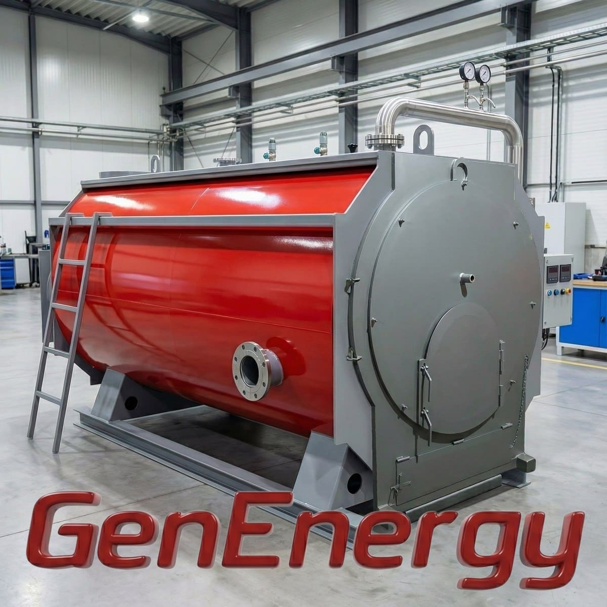 Парогенератор пелетный GenEnergy STP-400 Парогенератор пелетный GenEnergy STP-400