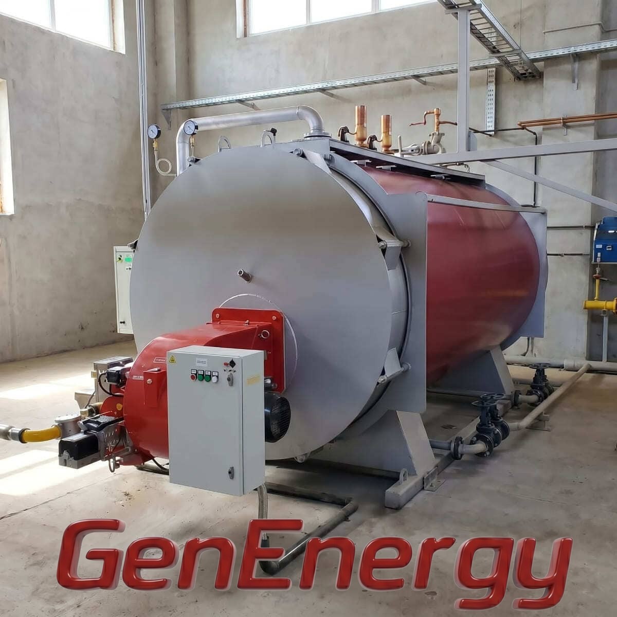 Паровой котёл дизельный GenEnergy SD-150 Паровой котёл дизельный GenEnergy SD-150