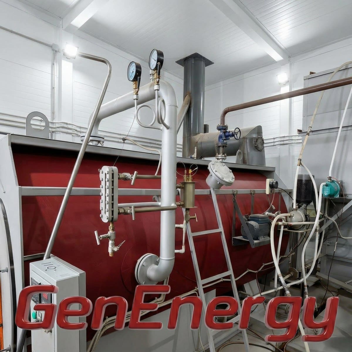 Парогенератор пелетный GenEnergy STP-400 Парогенератор пелетный GenEnergy STP-400
