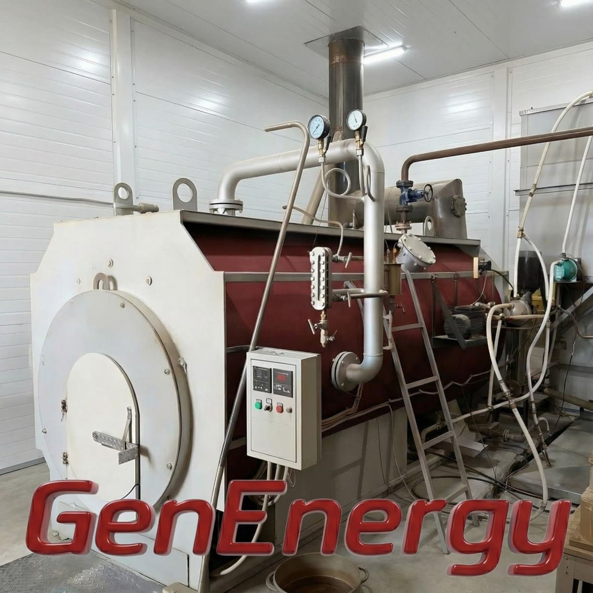 Парогенератор пелетный GenEnergy STP-400 Парогенератор пелетный GenEnergy STP-400