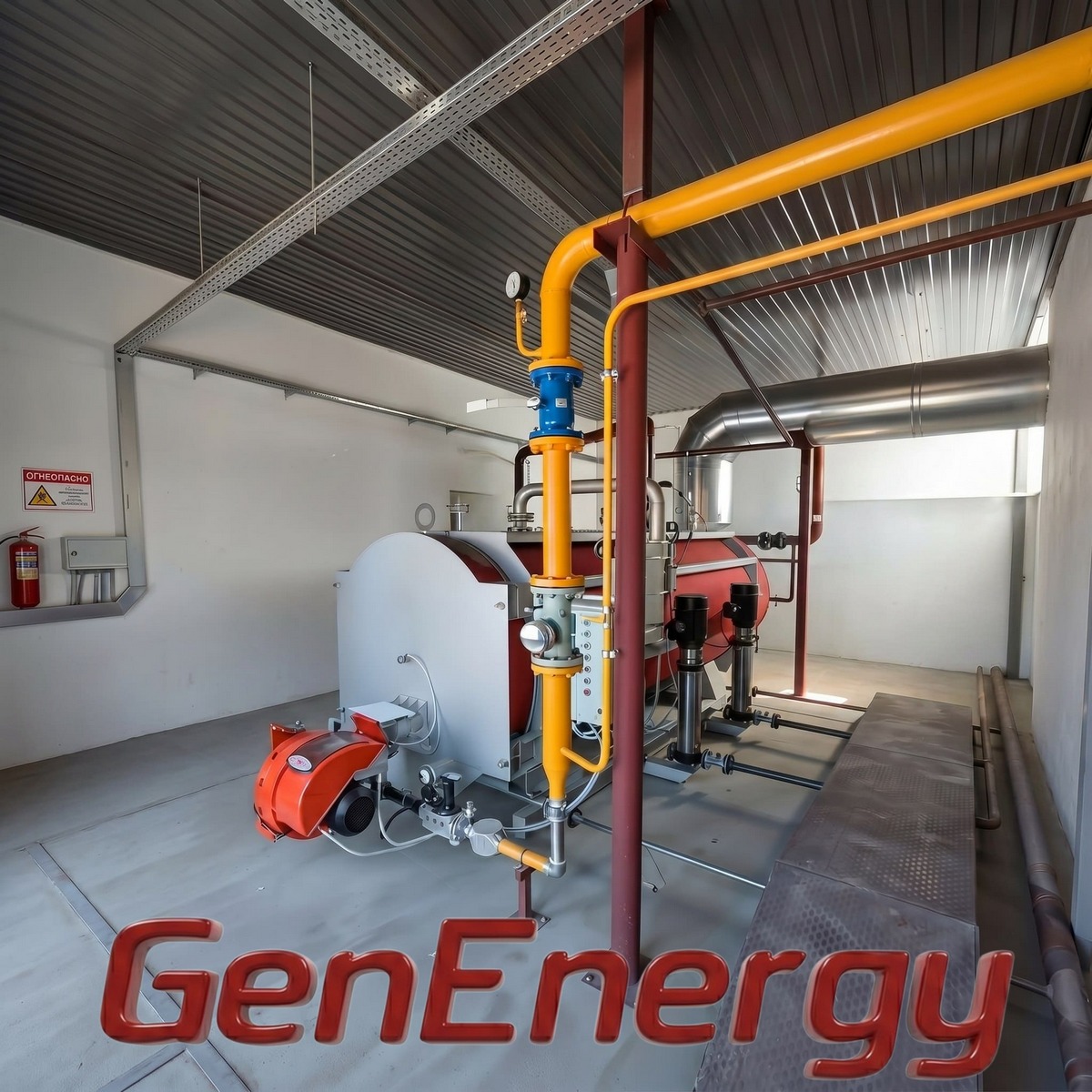Паровой котёл дизельный GenEnergy SD-150 Паровой котёл дизельный GenEnergy SD-150