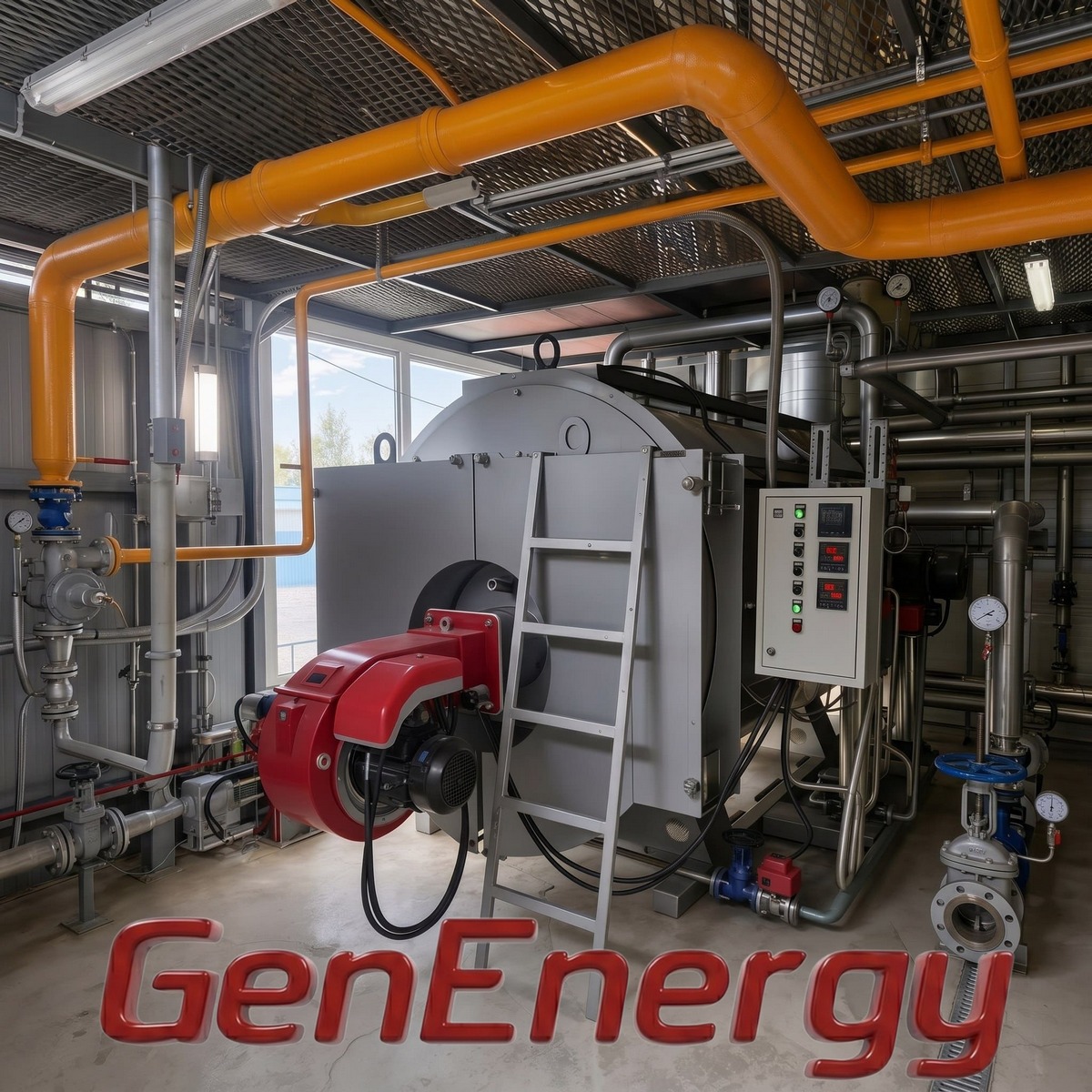 Паровой котёл дизельный GenEnergy SD-150 Паровой котёл дизельный GenEnergy SD-150