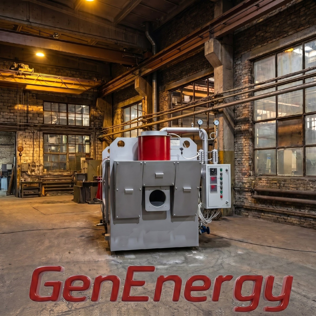 Паровой котёл дизельный GenEnergy SD-150 Паровой котёл дизельный GenEnergy SD-150