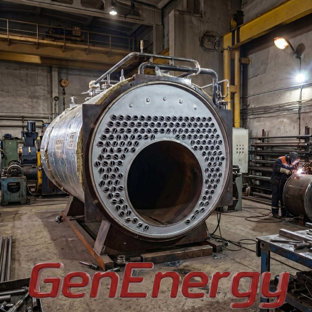 Паровой котёл дизельный GenEnergy SD-150 Паровой котёл дизельный GenEnergy SD-150