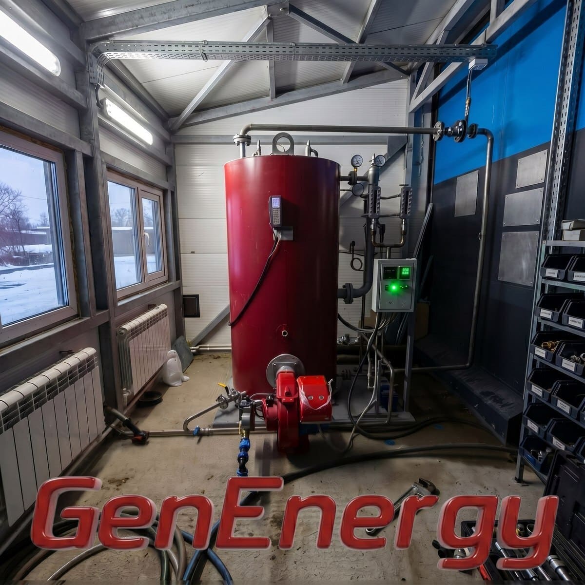 Парогенератор дизельный GenEnergy SD-100 Парогенератор дизельный GenEnergy SD-100