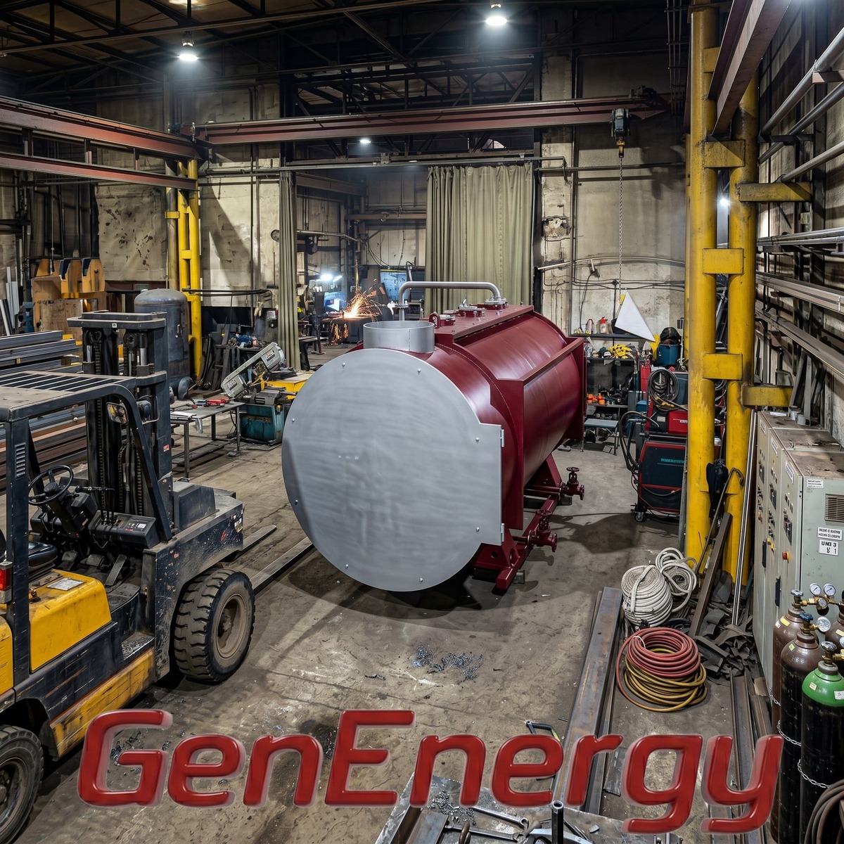 Паровой котёл дизельный GenEnergy SD-150 Паровой котёл дизельный GenEnergy SD-150