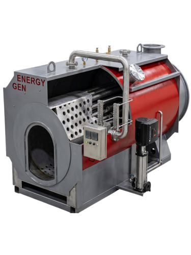 Купить паровой котёл твёрдое топливо genenergy st-2500