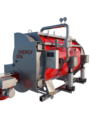 Купить паровой котёл газовый genenergy sg-12000