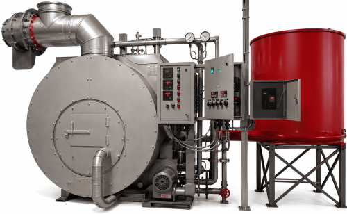 Паровой котёл пелетный GenEnergy STP-500 Купить паровой котёл пелетный genenergy stp-500