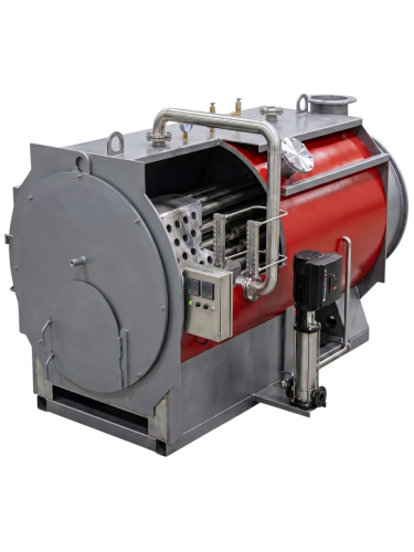 Паровой котёл твёрдое топливо GenEnergy ST-2000 Купить паровой котёл твёрдое топливо genenergy st-2000